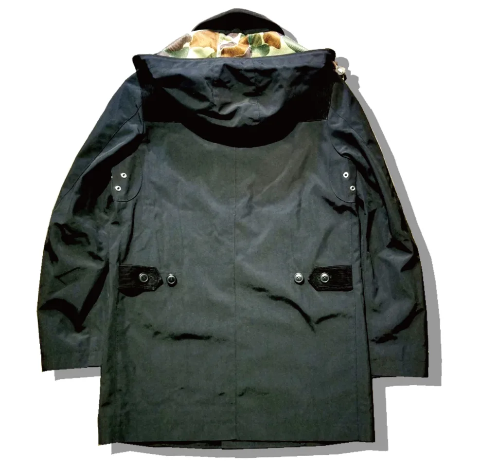 Junyawatanabe Man x Northface stand collar coat 2015AW Back