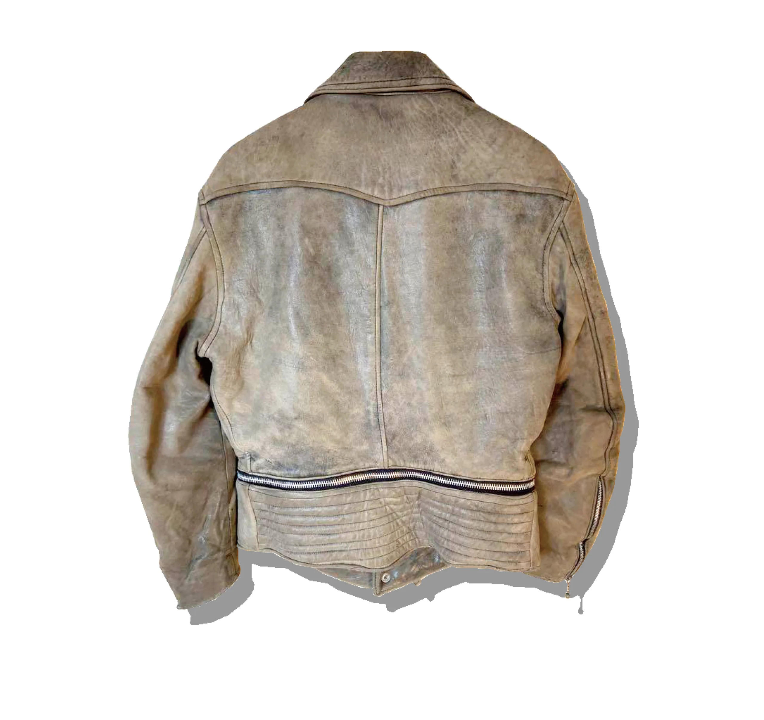 Lewis Leather Road Farer Rider Jacket Back