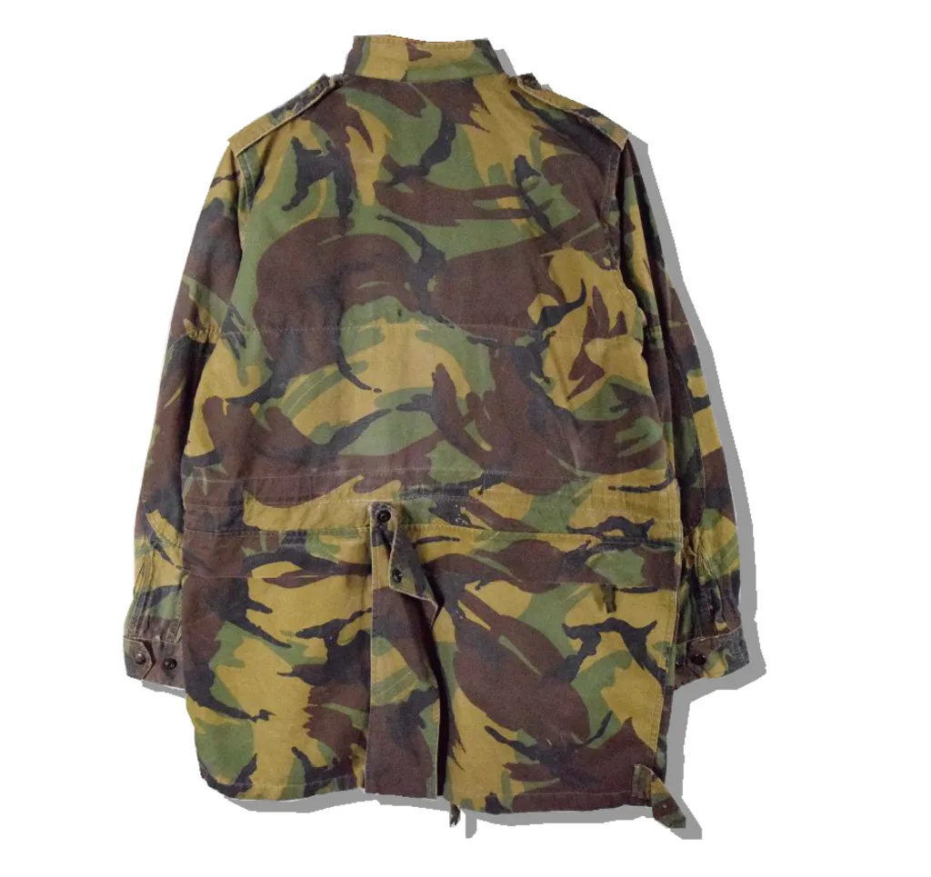 Royal Canadian Air Force DPM Camo Parachute Jacket 1980S BAck