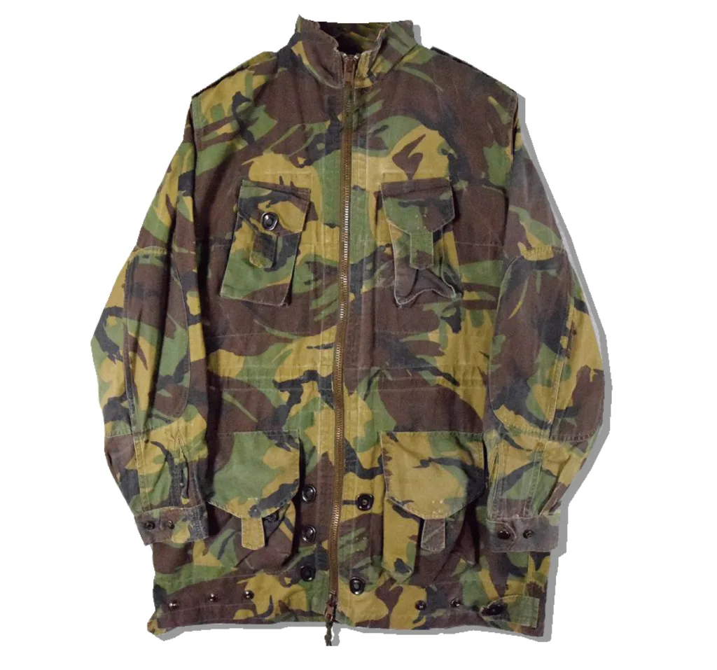 Royal Canadian Air Force DPM Camo Parachute Jacket 1980S Front