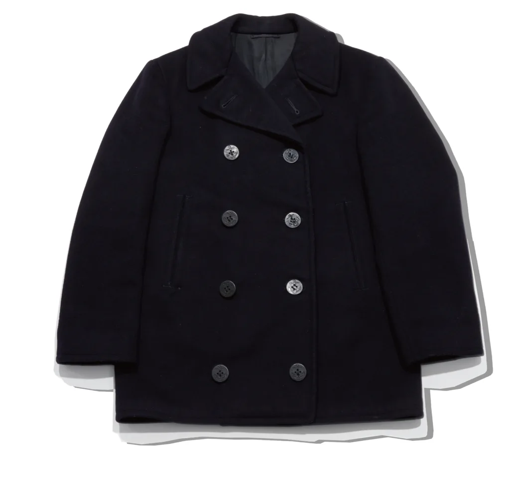 US NAVY 10 Button peacoat 1950s Front