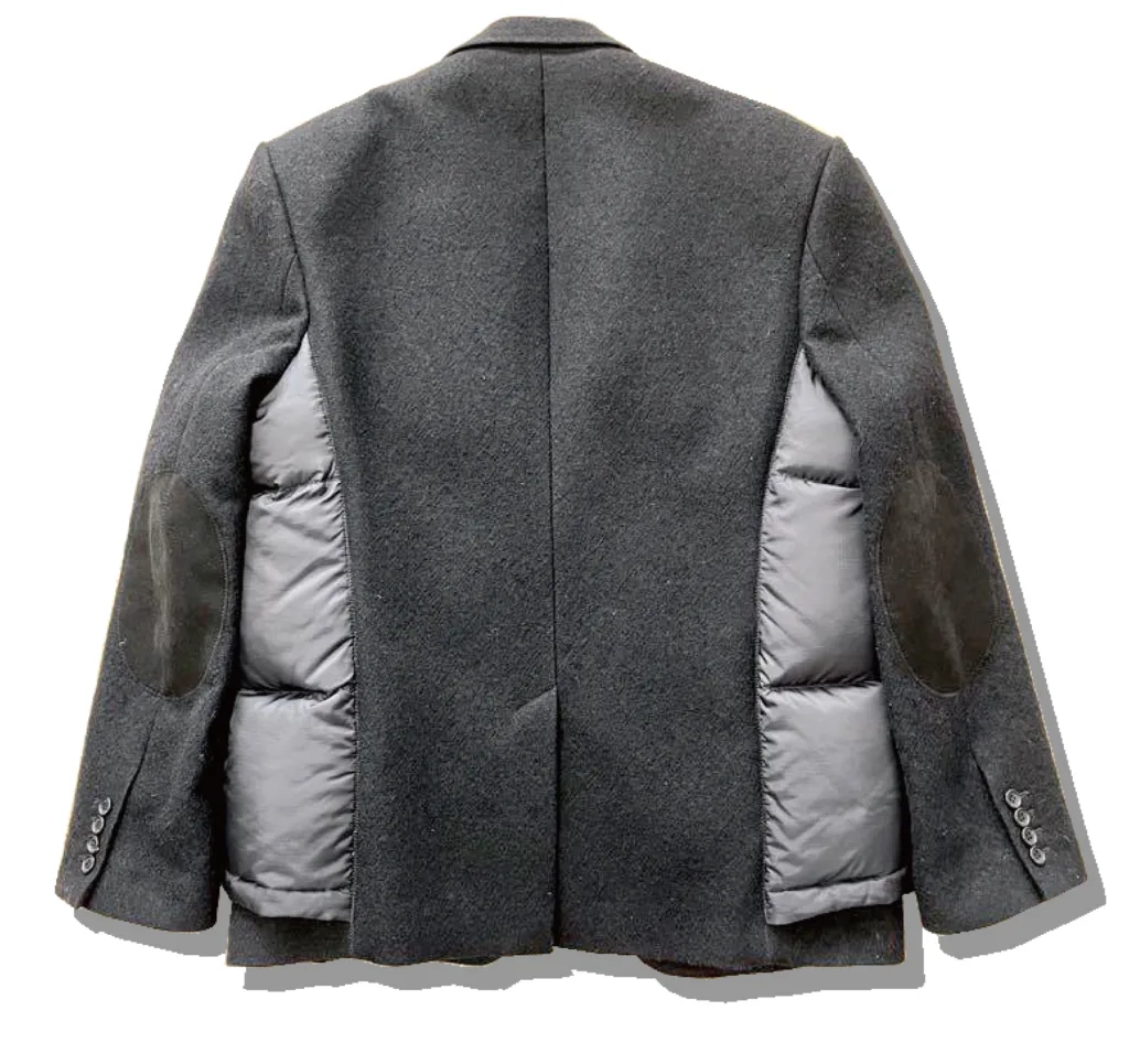 eYe JUNYA WATANABE MAN × THE NORTH FACE Nuptse VEst Tailored Jacket 2023AW Back