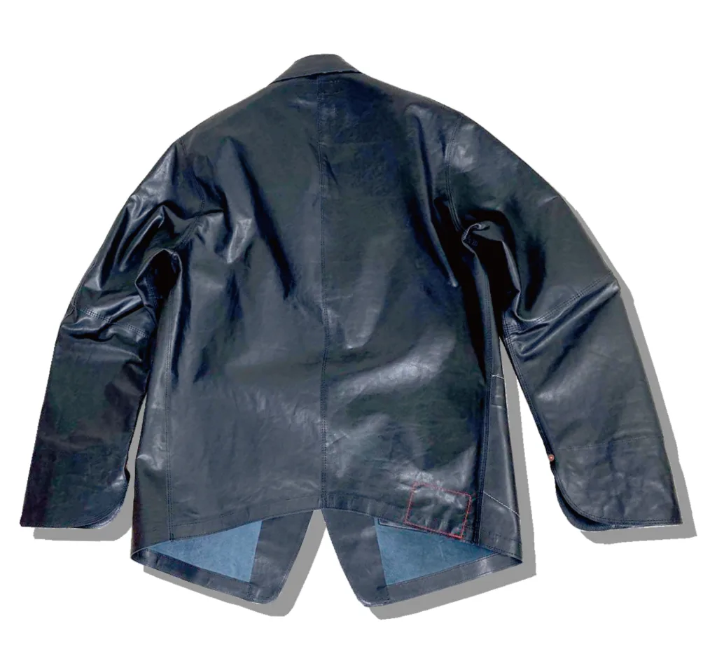 eYe Junya Watanabe Man x Levi's RED Cowleather Coverall Jacket 2024AW Back