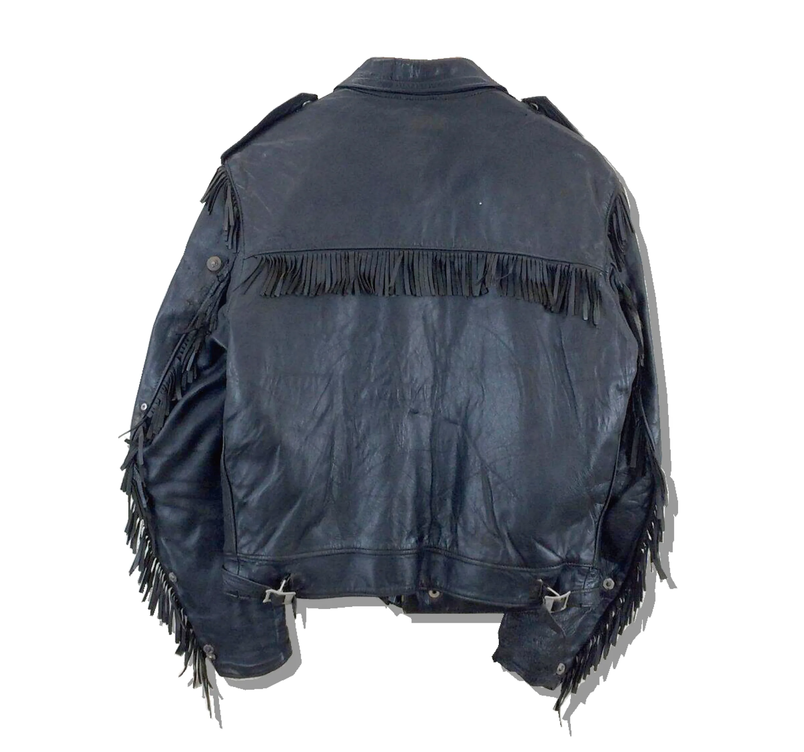 lewis leathers Plainsman Jacket Black Back