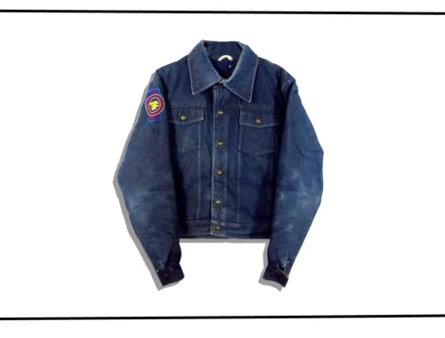 Eddie Bauer Down Lining Denim Jacket