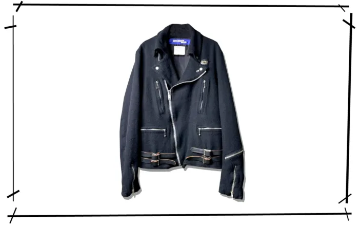 JUNYAWATANABE MAN X LEWIS LEATHERS Lightning Jacket Double Rider Wool Jacket 2004AW