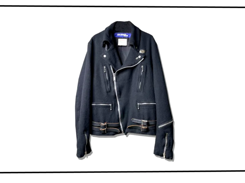 JUNYAWATANABE MAN X LEWIS LEATHERS Lightning Jacket Double Rider Wool Jacket 2004AW