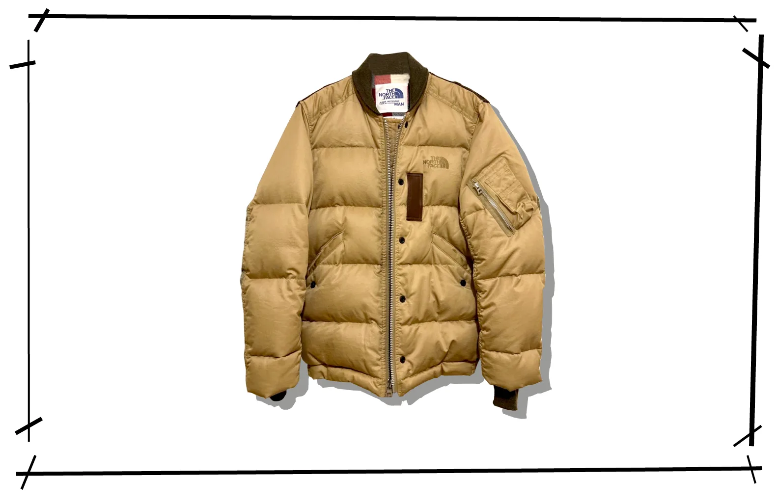 JUNYAWATANABE MAN X THE NORTHFACE Ma-1 Down Jacket WH-J912 2011AW