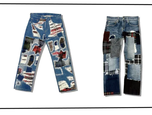 Junyawatanabe MAN Patchwork Denim Pants Series 001