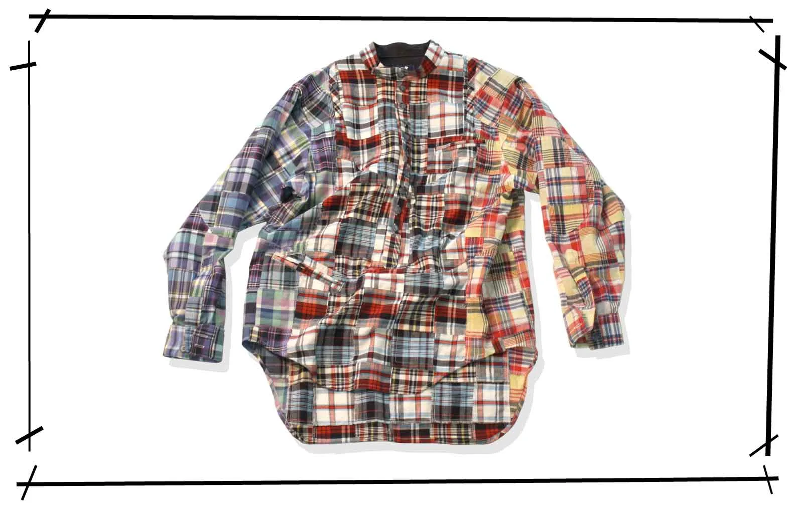 PATCHWORK SHIRTS JACKET S/S (MARKRYDENI-PWSJ-SHIRTS003