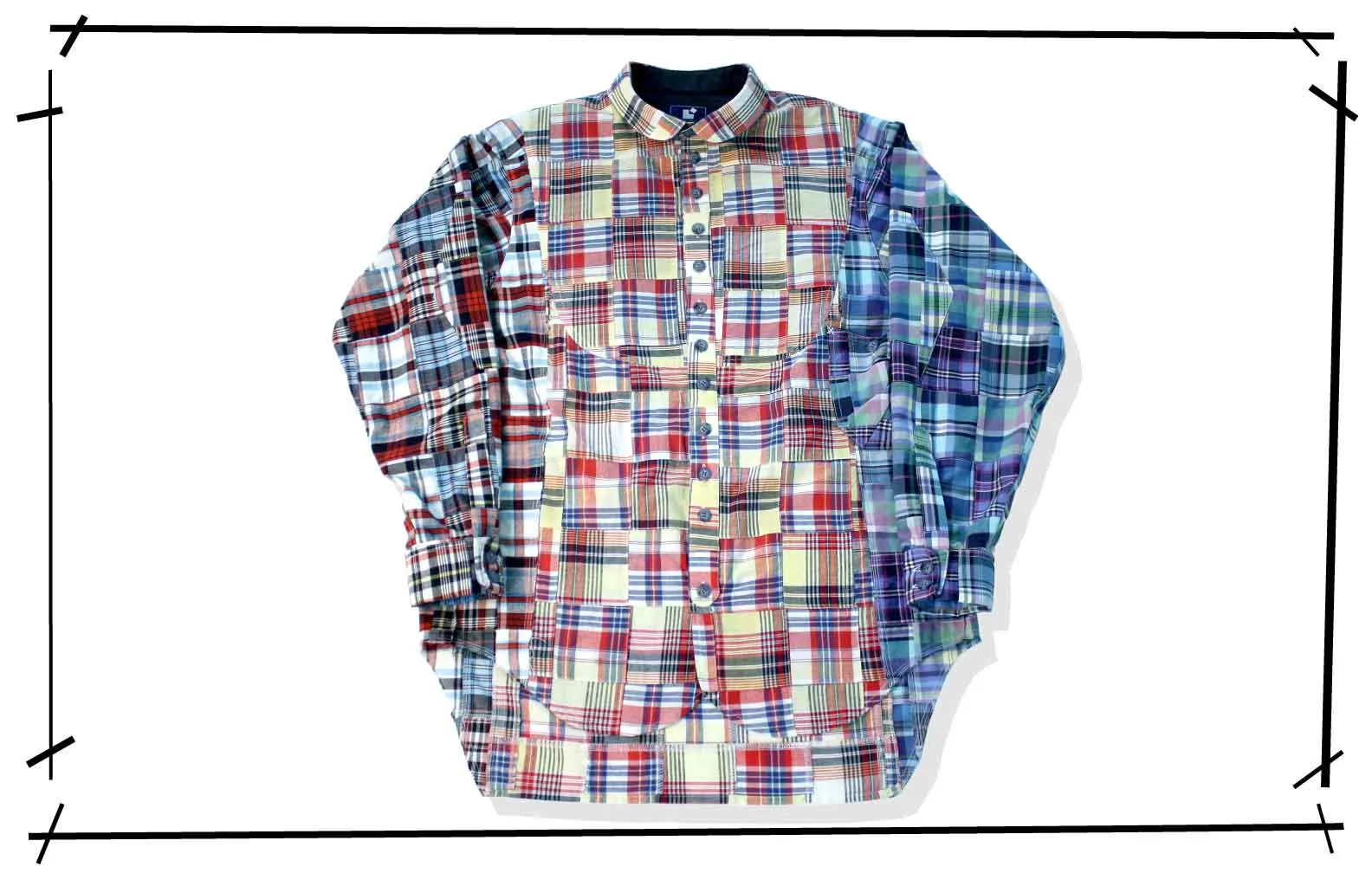 PATCHWORK SHIRTS JACKET S/S MARKRYDENI-PWSJ-SHIRTS002