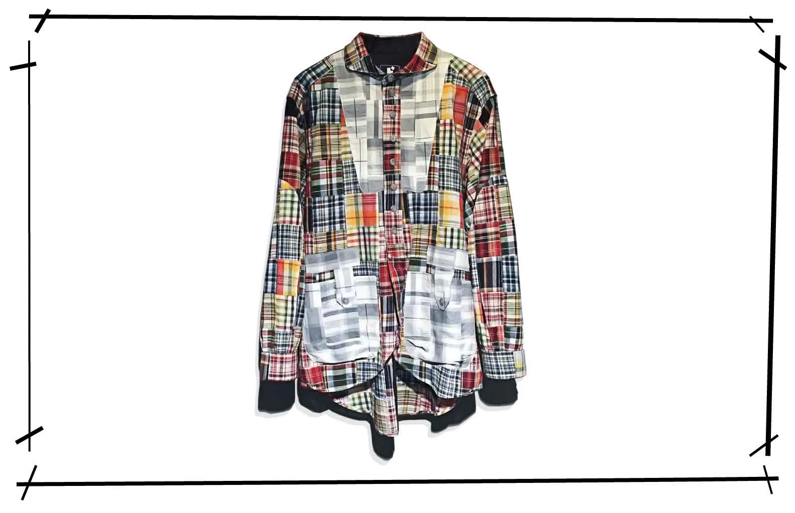 PATCHWORK SHIRTS JACKET S/S (MARKRYDENI-PWSJ-SHIRTS009
