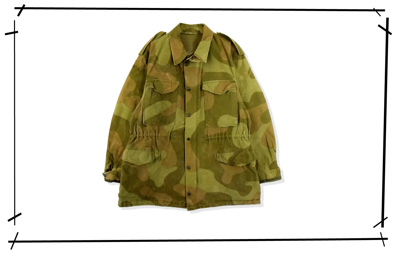 Norwegian army M-85 Filed Jacket finnish camo pattern 1980s