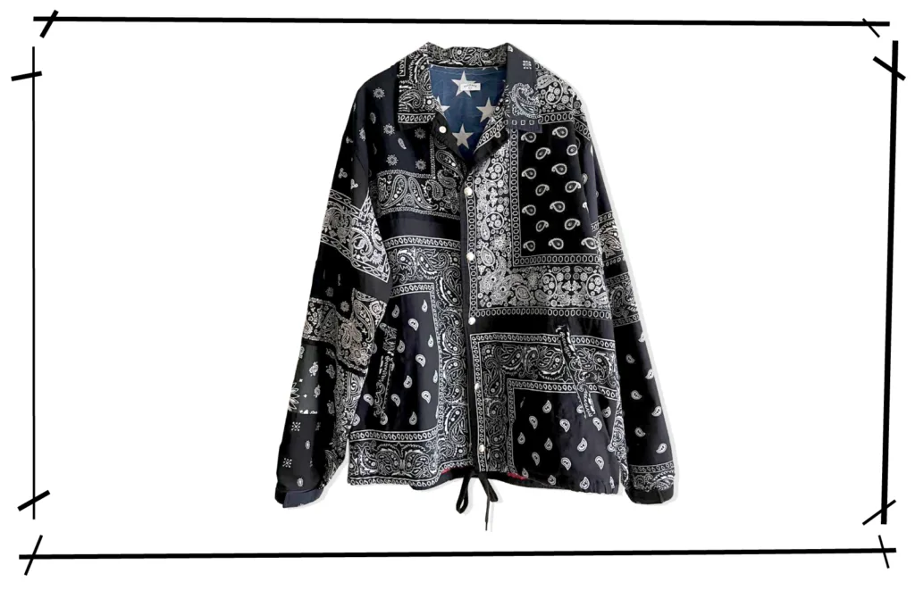 OldPark banadana BLack Coach Jacket