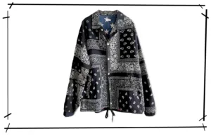 OldPark banadana BLack Coach Jacket