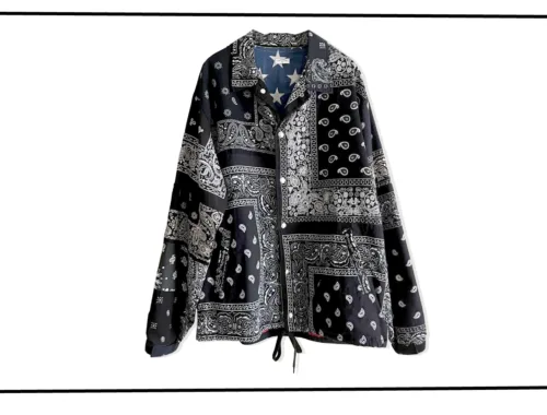 OldPark banadana BLack Coach Jacket