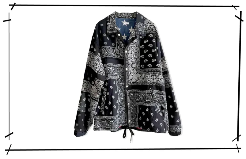 OldPark banadana BLack Coach Jacket