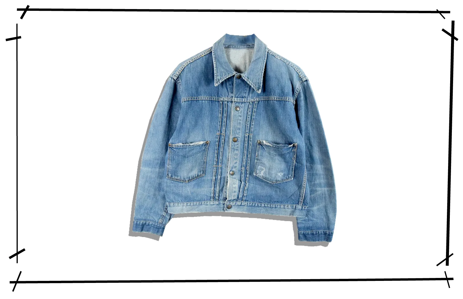 Store Brand 2nd Type Denim Jacket 1950s