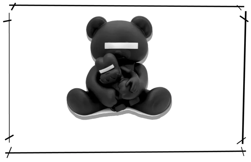 Undercover Bear x Skull Kun Undercover x Bountyhunter