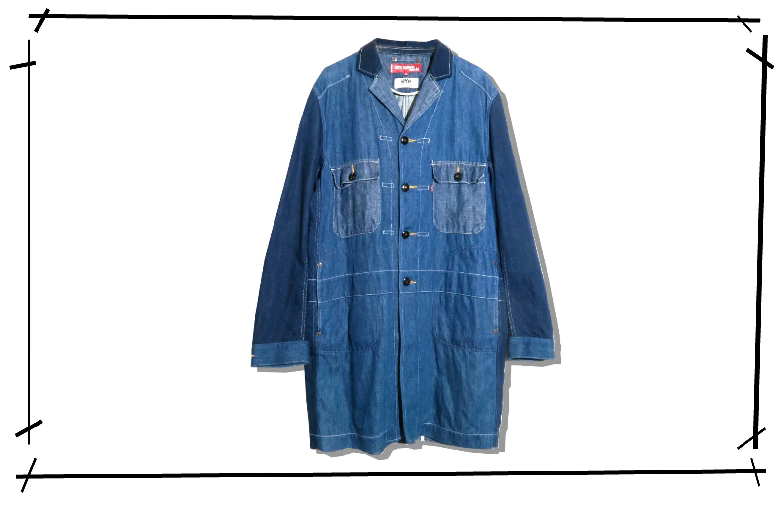 eYe Junyawatanabe MAN X Levi's Denim Coat 2020SS