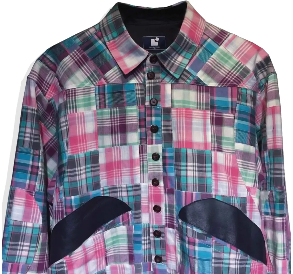 PATCHWORK SHIRTS JACKET S/S (MARKRYDENI-PWSJ-SHIRTS010