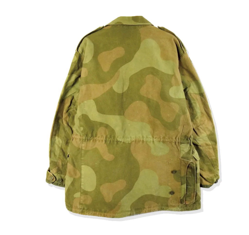 Norwegian army M-85 Filed Jacket finnish camo pattern 1980s Back