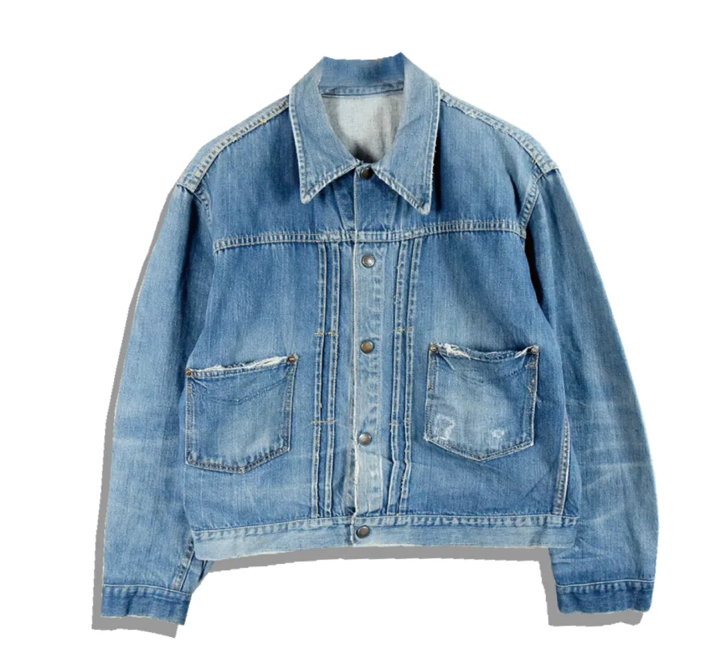 Store Brand 2nd Type Denim Jacket 1950s Front