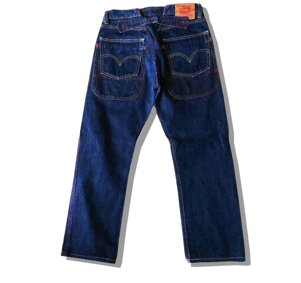 eYe Junyawatanabe MAN X Levi's Baker Denim Pants WA-P907 2007 Back