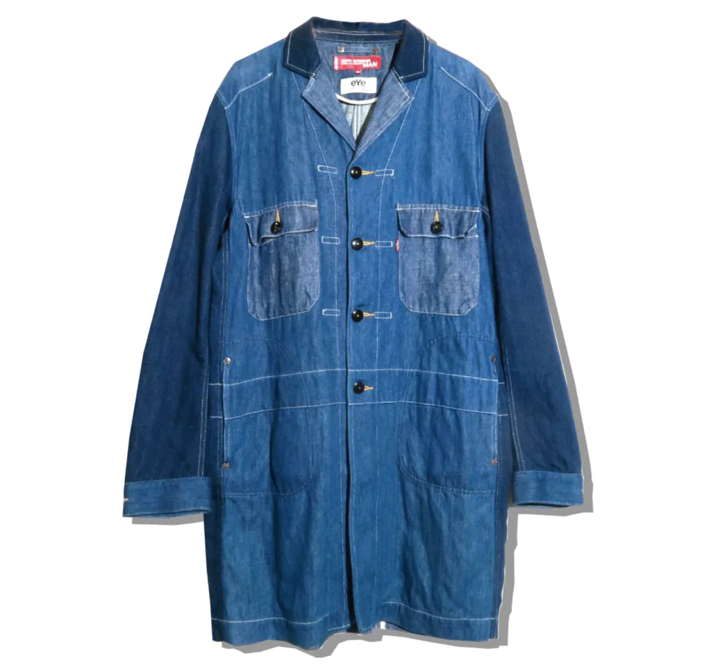 eYe Junyawatanabe MAN X Levi's Denim Coat 2020SS Front