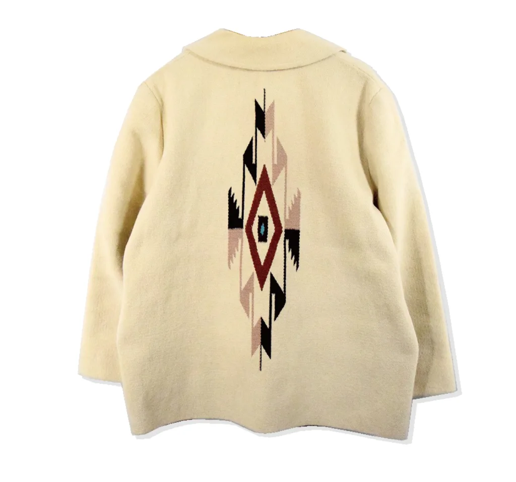 ortega's chimayo Wool Jacket Back