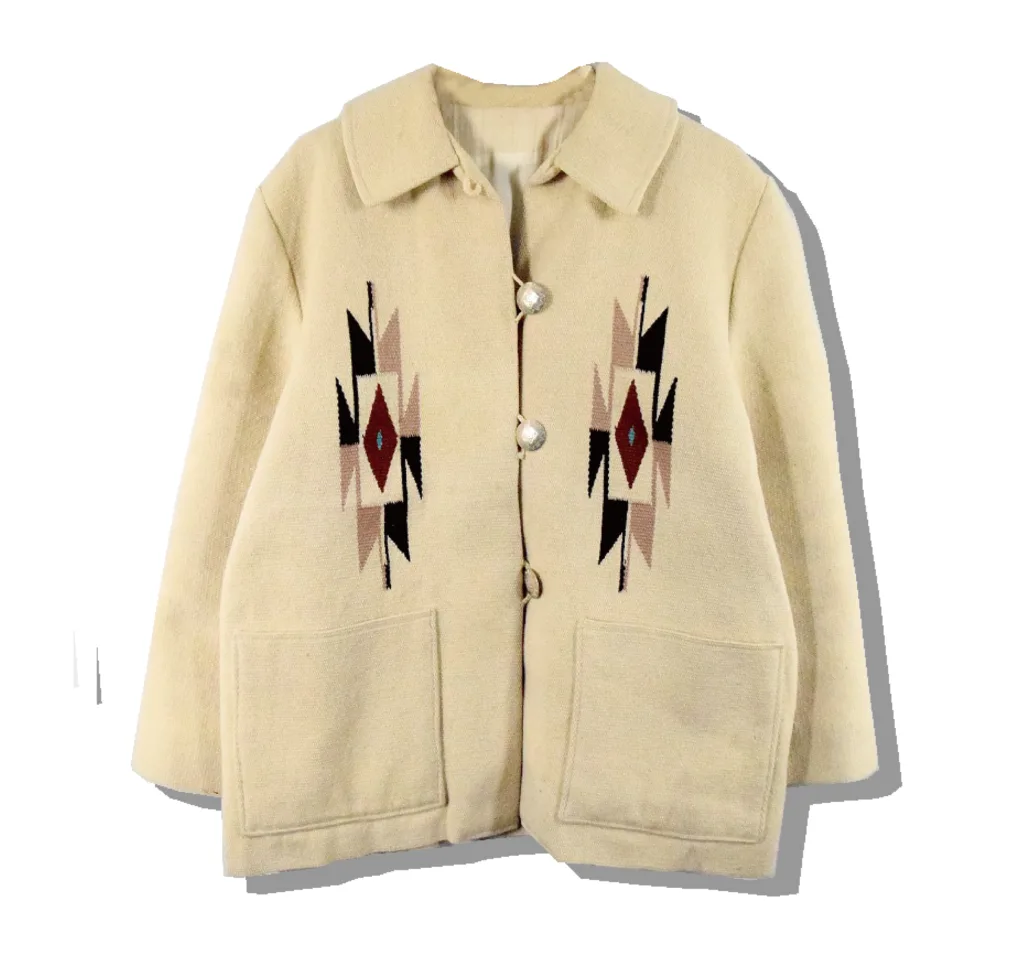 ortega's chimayo Wool Jacket Front