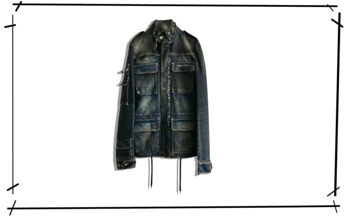 DiorHomme M-65 Denim Field Jacket Prototype 2005SS