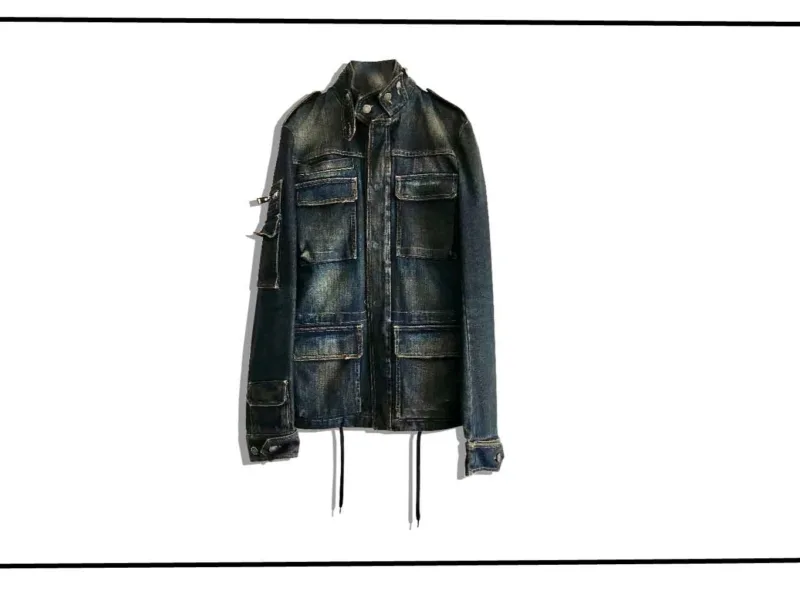 DiorHomme M-65 Denim Field Jacket Prototype 2005SS
