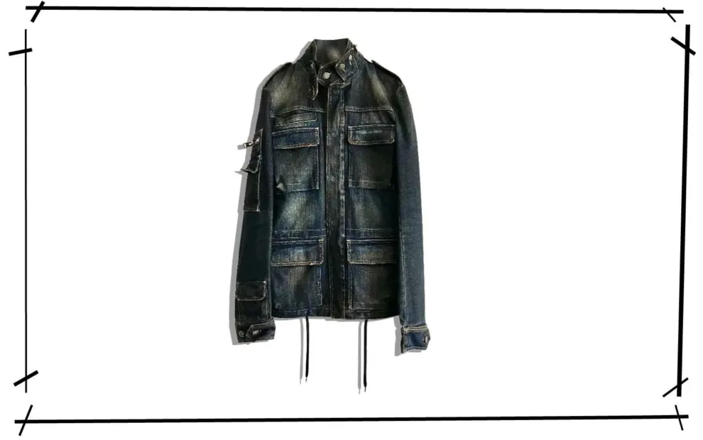 DiorHomme M-65 Denim Field Jacket Prototype 2005SS
