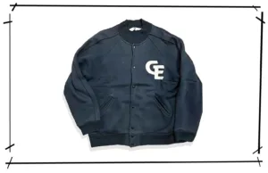 Good Enough sweat stadium Jacket Black