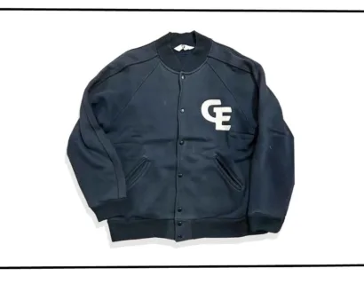 Good Enough sweat stadium Jacket Black