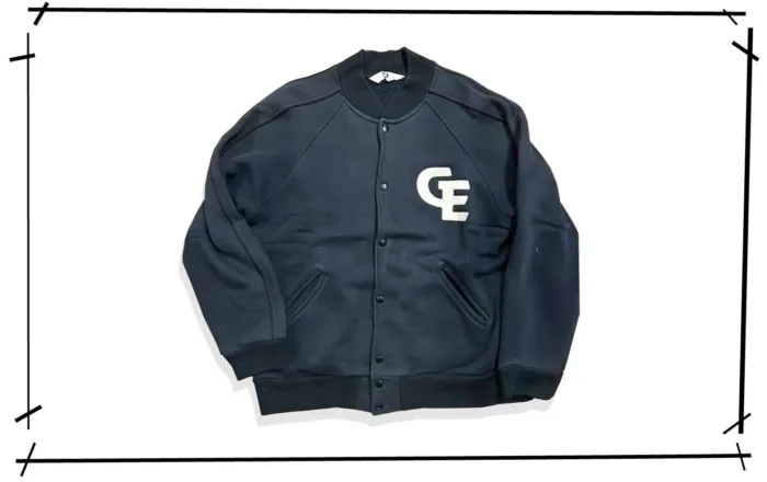 Good Enough sweat stadium Jacket Black