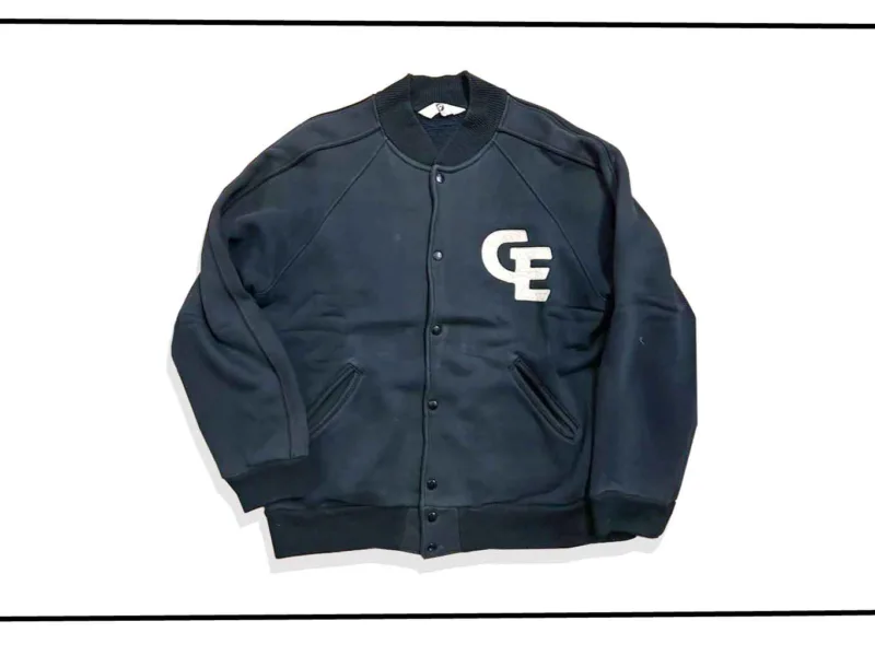 Good Enough sweat stadium Jacket Black