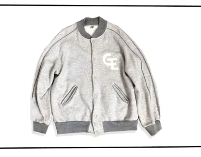 Good Enough sweat stadium Jacket Grey