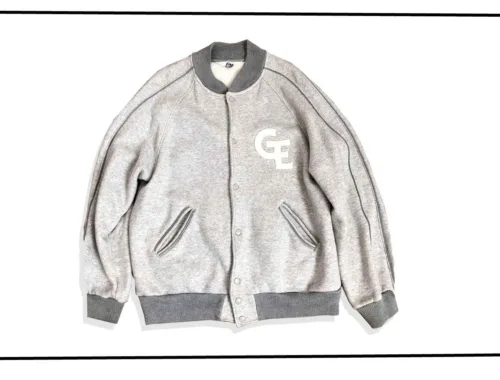 Good Enough sweat stadium Jacket Grey