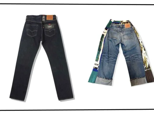 JUNYAWATANABE Comme de Garcons X Levis 501 Denim Pants Series