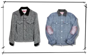 Junyawatanabe MAN X Levi's 3rd Tweed Trucker Jacket Series 001