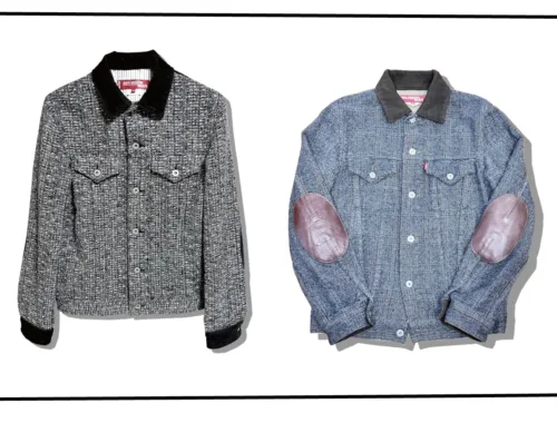 Junyawatanabe MAN X Levi's 3rd Tweed Trucker Jacket Series 001