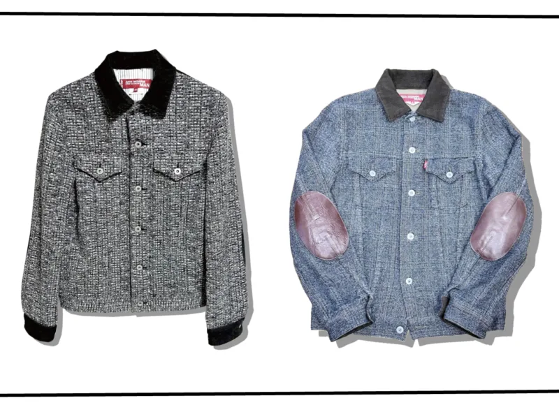 Junyawatanabe MAN X Levi's 3rd Tweed Trucker Jacket Series 001