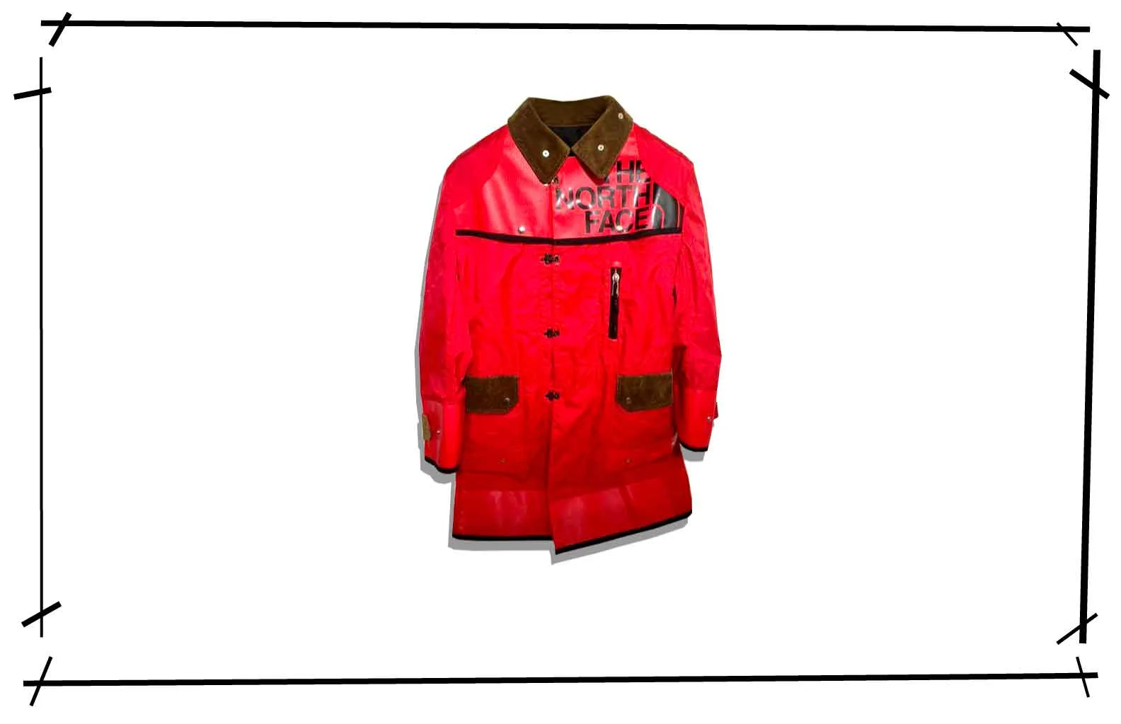 Junyawatanabe MAN X The Northface Duffle bag Reconstructed Coat WT-J111 2017AW