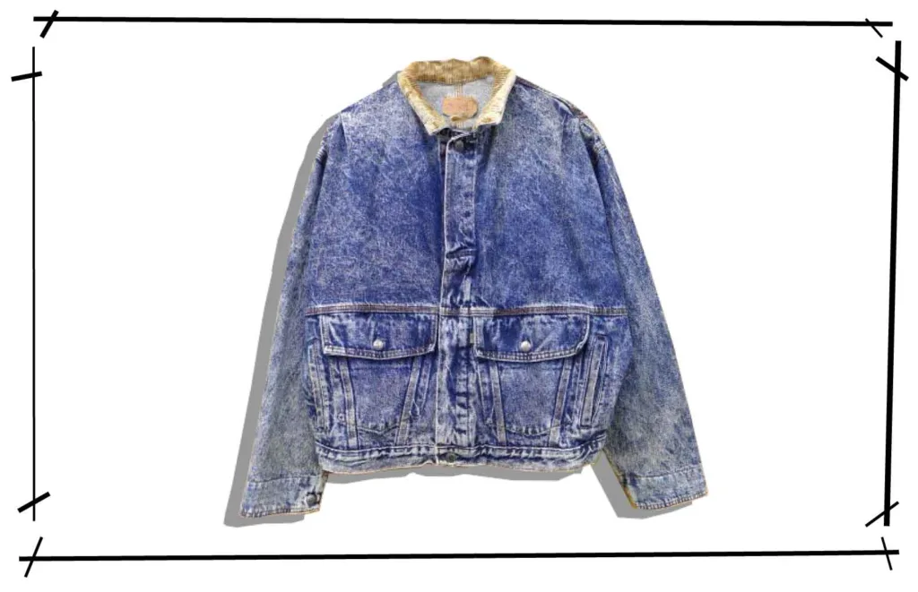 LEvis 75073-0227 DEnim JAcket 1980s