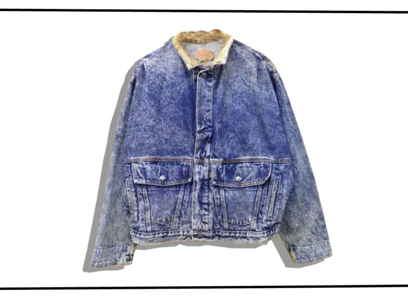 LEvis 75073-0227 DEnim JAcket 1980s