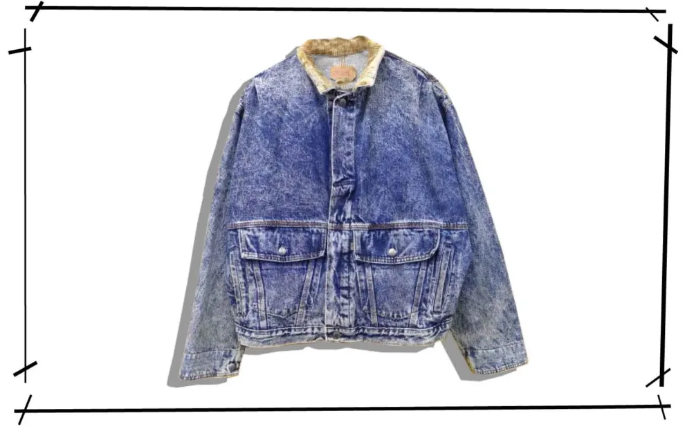 LEvis 75073-0227 DEnim JAcket 1980s