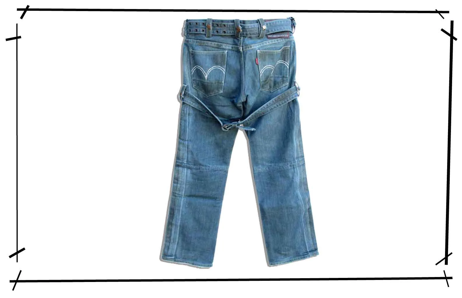 Levi's RED SUPER STRAIGHT: DEVIANT SKIN Bondage Low Rise Slim 2005SS