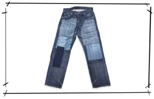 NEIGHBORHOOD patchwork denim pants DCNH-PT-W11